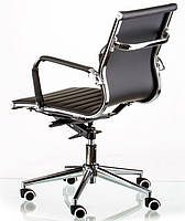Офісне крісло Solano 5 artleather black Tilt, Eames Style, фото 2