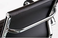 Офісне крісло Solano 5 artleather black Tilt, Eames Style, фото 3