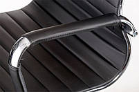 Офісне крісло Solano 5 artleather black Tilt, Eames Style, фото 4