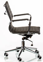 Офісне крісло Solano 5 artleather black Tilt, Eames Style, фото 5