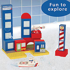 Плаваючі блоки для ванної Just Think Toys Берегова охорона (22087), фото 3