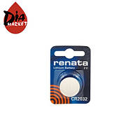 Батарейка Renata CR2032 3V для глюкометрів