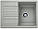 Гранітна кухонна мийка Blanco ZIA 45 S Compact SILGRANIT сірий беж в наявності, фото 4