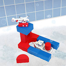 Плаваючі блоки для ванної Just Think Toys Човен і вертоліт (22091), фото 2