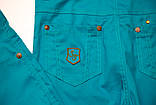 Шорти коттон дитячі для хлопчика SmileTimeCotton, бірюзові, фото 6
