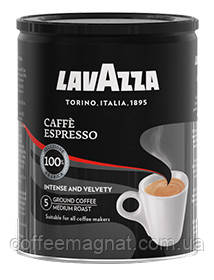 Мелена кава LAVAZZA Espresso 250г. 100% арабіка Центральня Америка, Африка