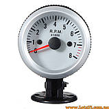 Тахометр для авто універсальний автомобільний тахометр тахометр ВАЗ тахометр Ланос датчик 52мм, фото 3