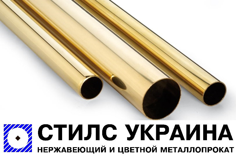 Труба латунна 38х3 мм ЛС59, Л63