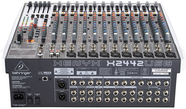 Мікшерний пульт Behringer Xenyx X2442USB, фото 2