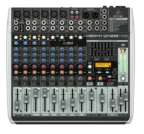 Мікшерний пульт Behringer XENYX QX122USB, фото 3