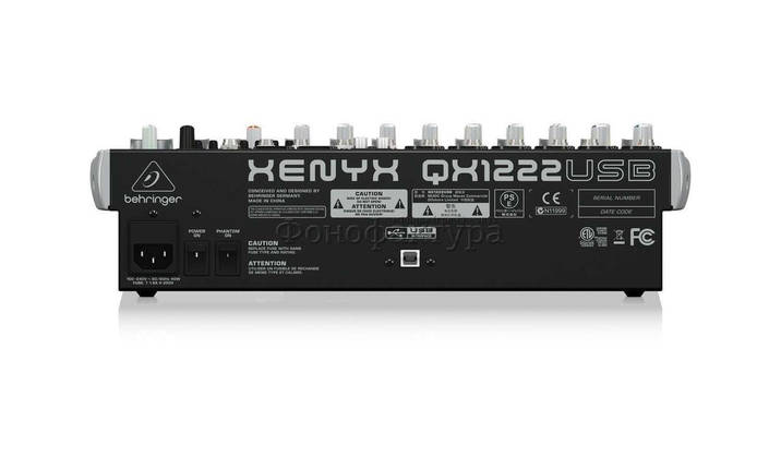 Мікшерний пульт Behringer XENYX QX122USB, фото 4