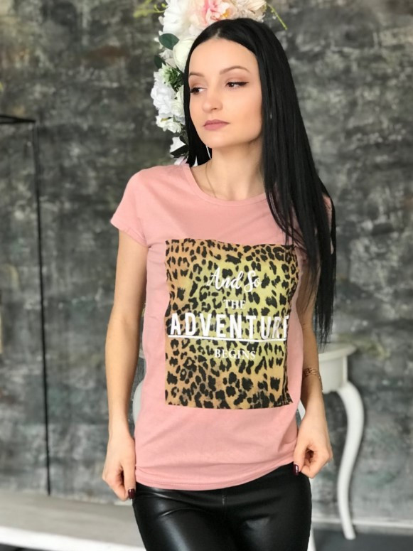 Футболка жіноча Adventure rose розмір S, фото 1