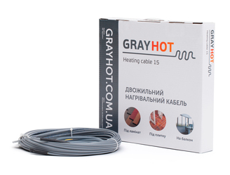 Тепла підлога gray hot (Кабель) 0,6 кв. м.