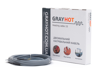 Теплый пол gray hot (Кабель) 0,6 кв.м. - фото 1 - id-p521160996