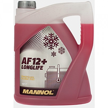 Антифриз Mannol Antifreeze AF12+ -40 ⁇ C червоний 5 л