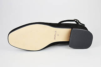 Класичні чорні туфлі на невисокому підборі Nivelle 1921 36 розмір 23,5 см, фото 3