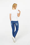 Джинси для вагітних сині 4044721-7 розмір 50, фото 5