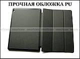 Ультратонкий чорний чохол в шкірі PU для планшета Lenovo Tab E10 TB-x104F, чохол книжка TFC магніт, фото 5