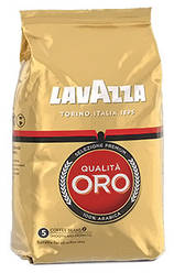 Кава в зернах Lavazza Qualita Oro 1 кг (Польща) 100% Арабіка