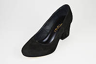 Туфлі чорні з підбором 6 см Nivelle 1406 37 розмір 24 см