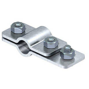 Затискач Rd8-10 FL40 до шпильки заземлення OMEX d = 20 мм VA Obo Bettermann