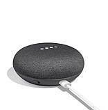 Розумна колонка Google Home Mini Black (Charcoal) — HOMEMINIB (БЕЗ підтримки укр та рос мови), фото 5