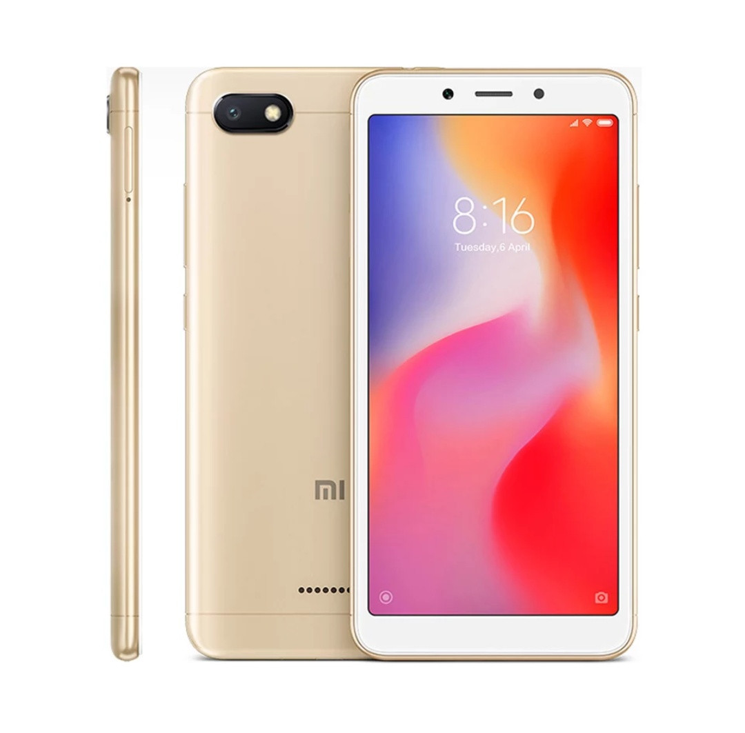 Смартфон Xiaomi Redmi 6A 2/16 GB + бампер Золотий