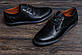 Чоловічі шкіряні туфлі Tommy Hilfiger чорні, фото 5