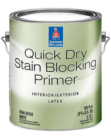 Універсальний ґрунт Quick Dry Stain Blocking Primer Sherwin Williams 3,72л, фото 1