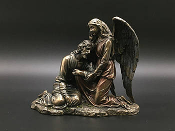 Колекційна статуетка Veronese Ангел, заспокійливий Ісуса WU75857A4