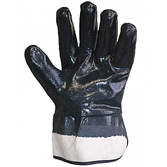 Рукавички нітрилові робочі МБС Нафтовик 6-026 твердий манжет