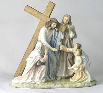 Колекційна статуетка Veronese Шлях Хреста 75429AA