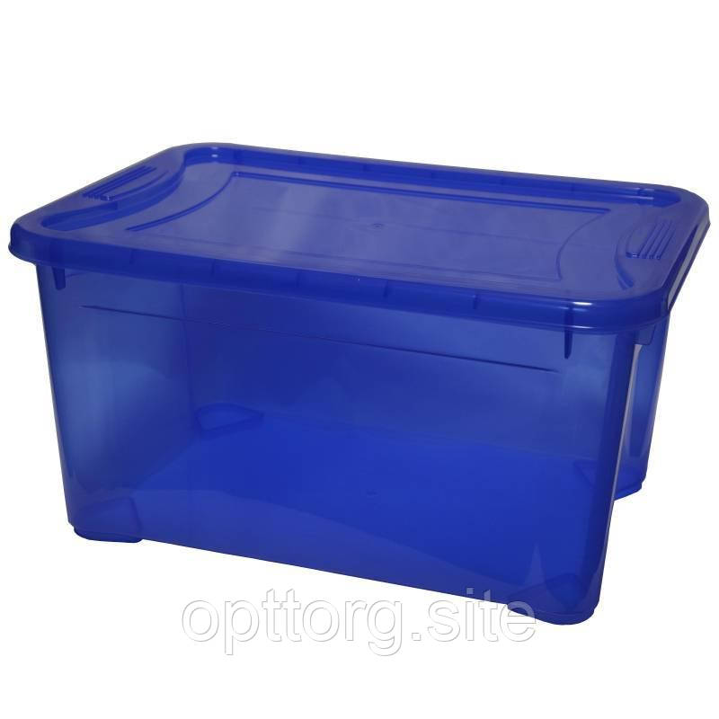 Контейнер для одягу синій Easy Box 14 л. Ал-Пластик