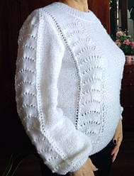 В'язаний жіночий светр ручна робота