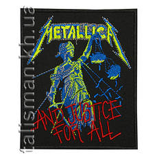 Нашивка METALLICA And For All Juctice