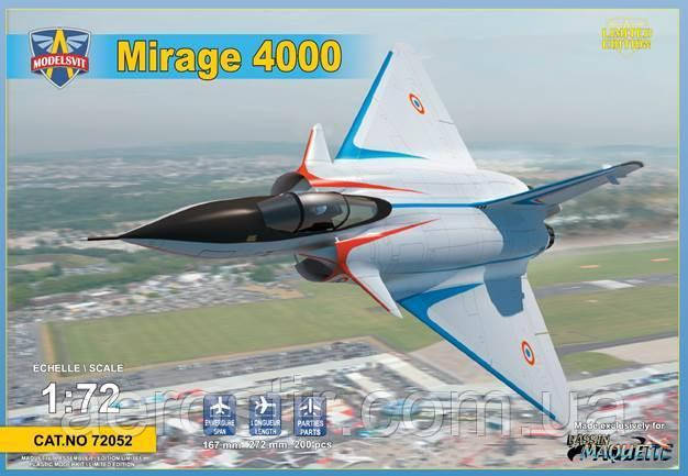 Mirage 4000 1/72 Modelsvit 72052