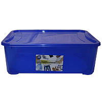 Контейнер для одягу синій Easy Box 31,5 л. Ал-Пластик