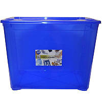 Контейнер для одягу синій Easy Box 70 л. Ал-Пластик