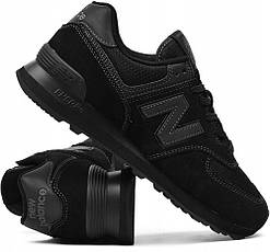 Кросівки New Balance 574 чорний, фото 4