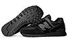 Кросівки чоловічі New Balance 574 чорні, фото 7