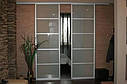 Міжкімнатні розсувні двері купе (скло сатин), фото 2