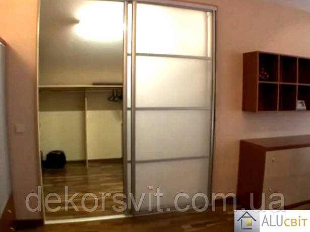 Міжкімнатні розсувні двері купе на монорельсі, фото 1