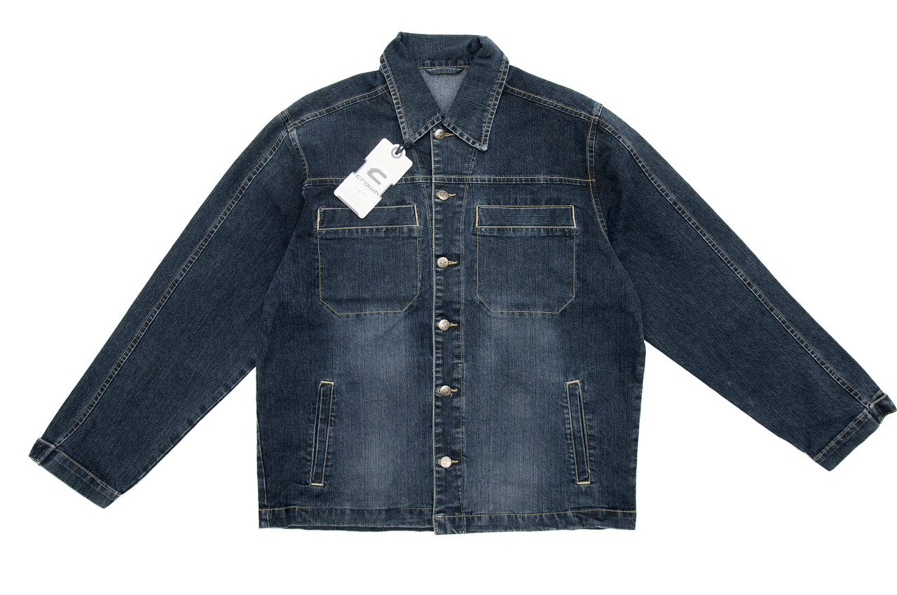 Чоловіча джинсова куртка Crown Jeans модель 429 (LDY)