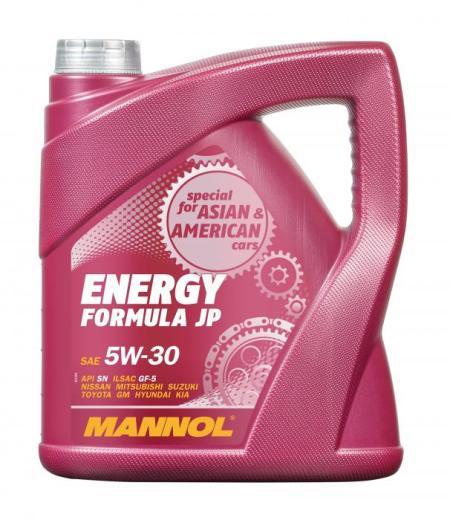 ENERGI Formula JP 5W/30/4л масло моторне синтетичне Mannol API SN/CF