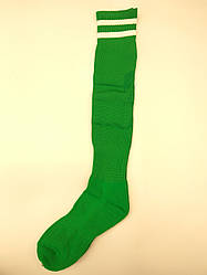 Гетри футбольні дорослі зелено-білі 40-45