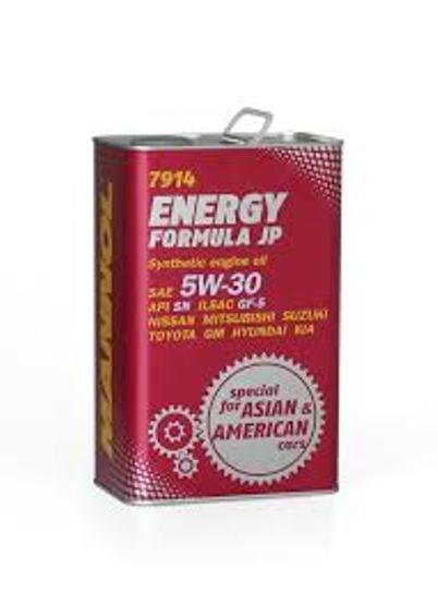 ENERGI Formula JP 5W/30/4л масло моторне синтетичне Mannol API SN/CF метал 7914