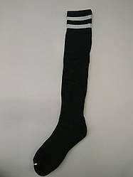 Гетри футбольні дорослі чорно-білі 40-45