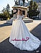 Мереживне весільне плаття А-силует із завищеною талією 1627, фото 4