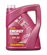 ENERGI PREMIUM SAE 5W/30/5л API SN/CF масло моторне синтетичне Mannol