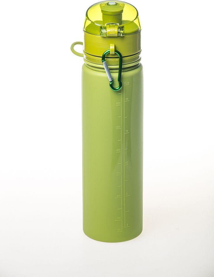Пляшка силікон 700 мл оливковий Tramp TRC-094-olive, фото 1